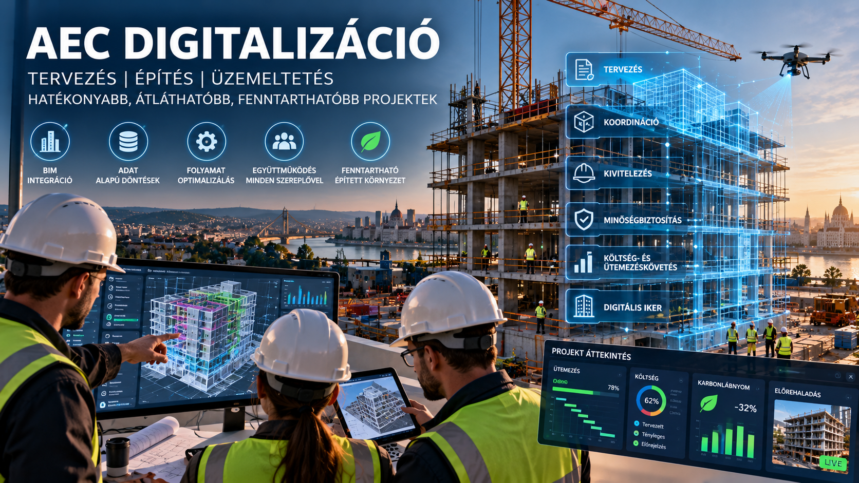 AEC digitalizáció_ az építés jövője