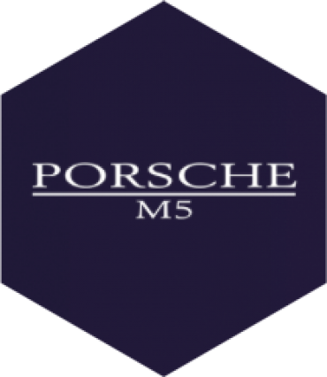 porscheM5-logo-hatszog