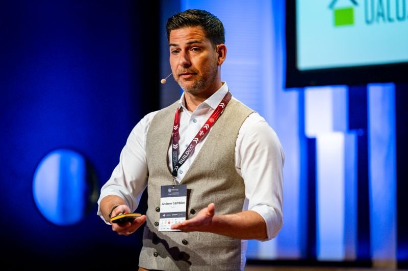Andrew Gamblen, AEC specialist, Dalux (Fotó: Fejes Márton)
